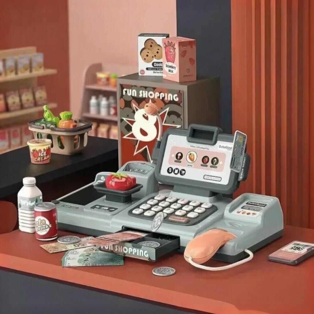 Juguete Caja Maquina Registradora Para Ni&ntilde;os image number 7.0