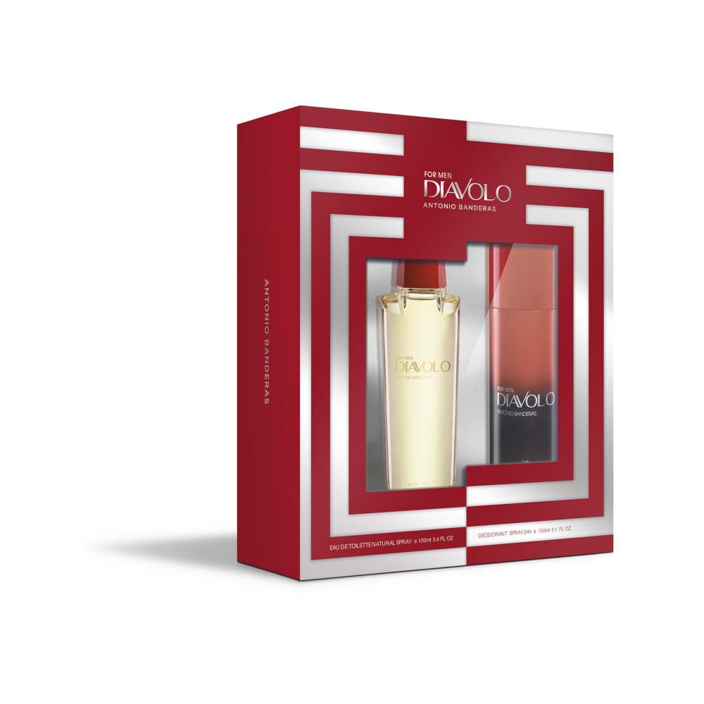 Set De Perfumería Diavolo Antonio Banderas / Edt 100 Ml + Desodorante 150 Ml image number 0.0