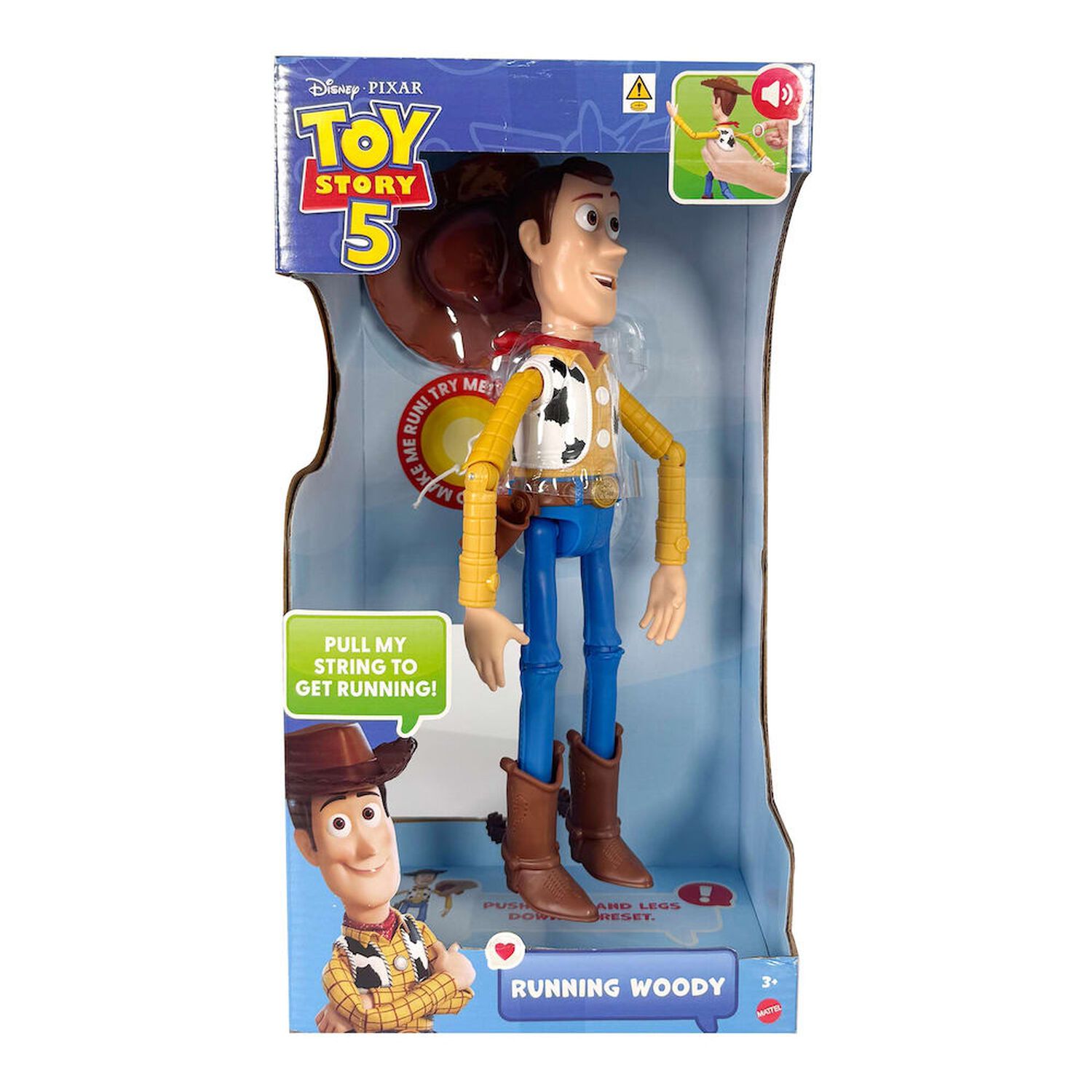 Figura De Acci&oacute;n Woody Corredor Toy Story&nbsp;5 De Disney Y Pixar image number 4.0