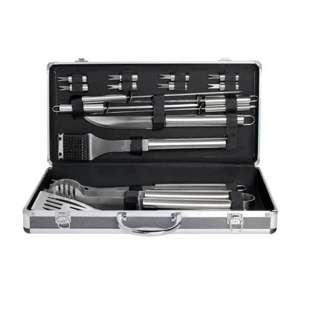 Kit De Herramientas Para Asado 18 Piezas Con Maleta /k002 image number 0.0