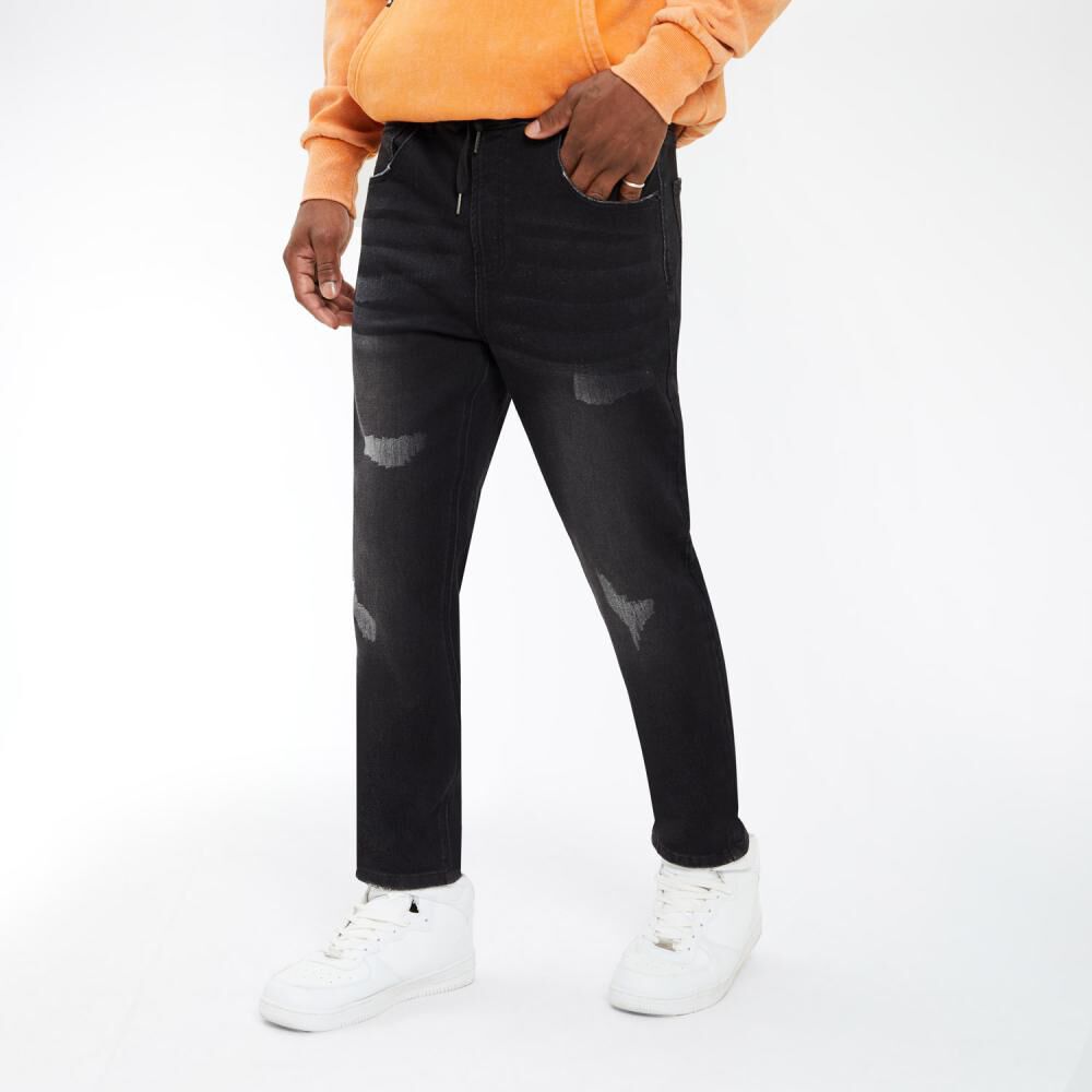 Jeans Tiro Medio Regular Hombre Rolly Go image number 2.0