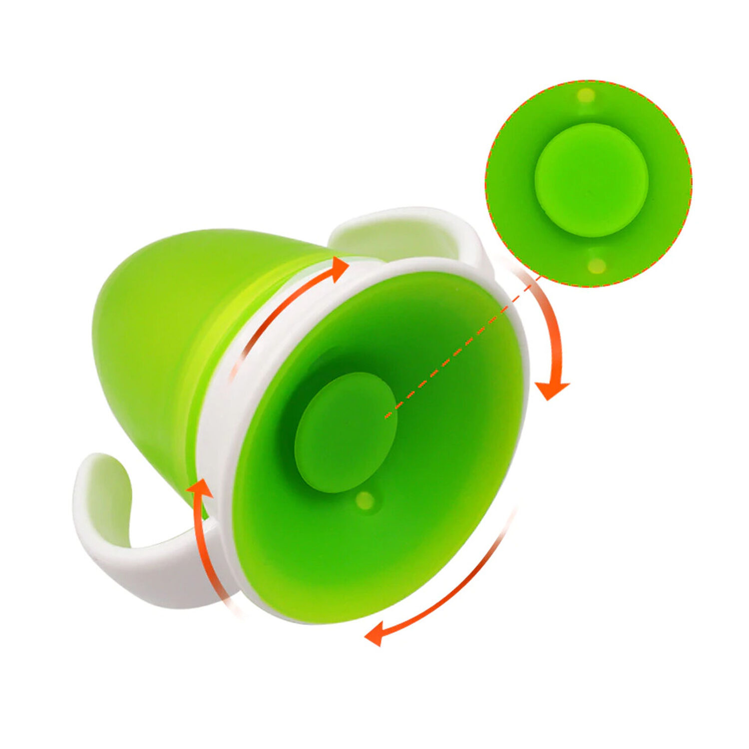 Taza Antiderrame Vaso M&aacute;gica 360 Antiderrame Para Bebe Ni&ntilde;os image number 2.0