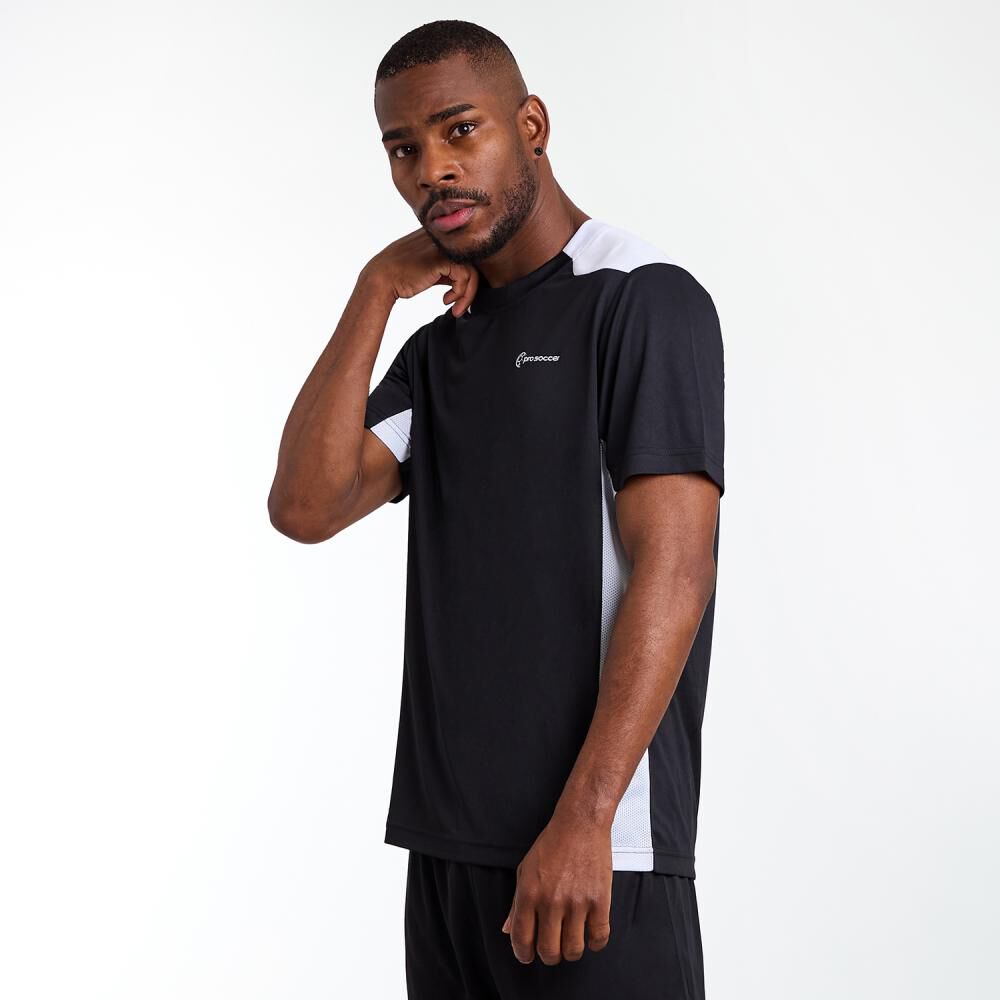Polera Deportiva Manga Corta Hombre Pro Soccer image number 2.0