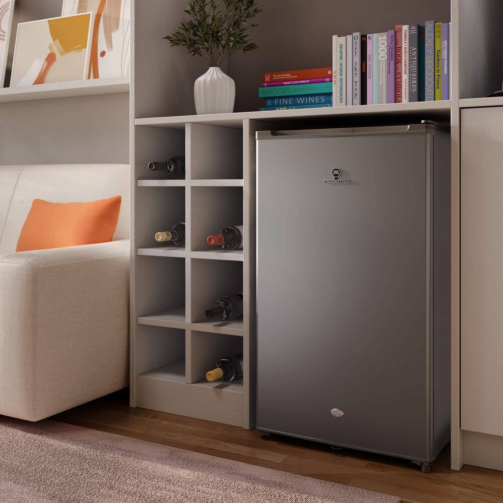 Frigobar 90l Fr&iacute;o Directo Con Llave Y Luz Led Mmb90s Silver image number 7.0