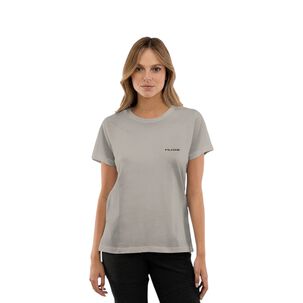 Polera Org&aacute;nica Classic Logo Mujer Falcone