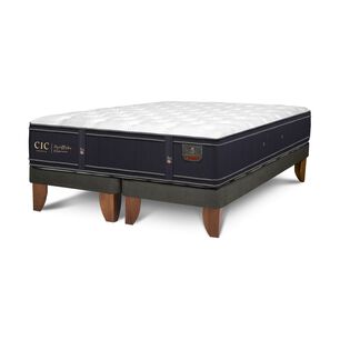 Cama Europea Cic Grand Premium / 2 Plazas / Base Dividida