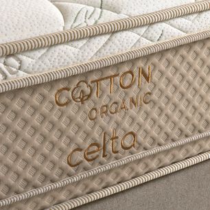 Colch&oacute;n Celta Cotton Organic 2 Plazas 190 Cm Largo