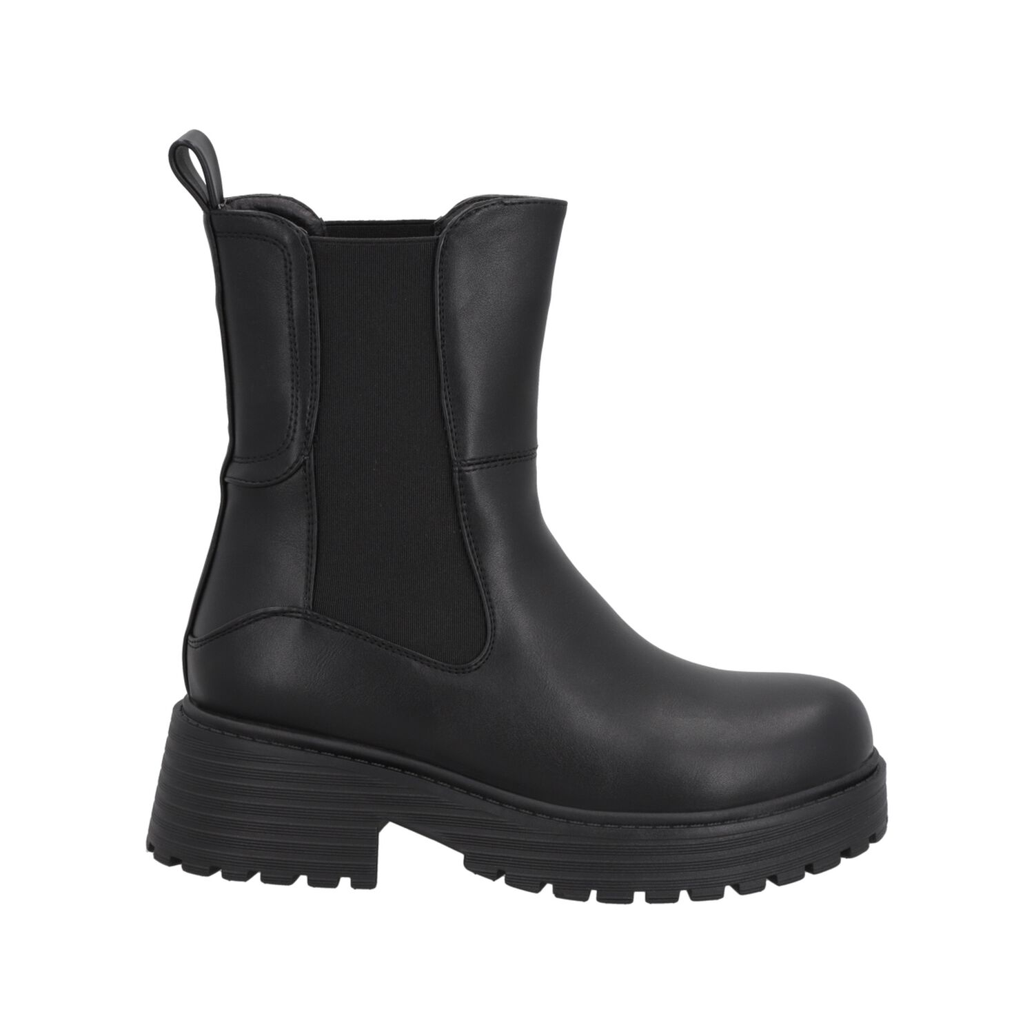 Botin Mujer Negro Plataforma Cora 21 Police image number 0.0