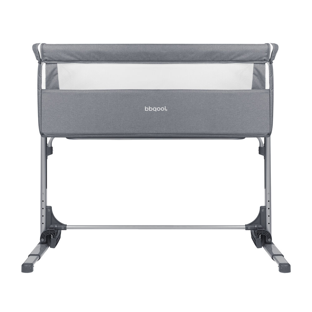 Cuna Colecho Mecedora Mosquitero Next2us Grey + Colch&oacute;n image number 4.0