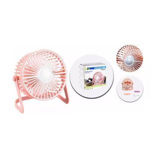 Ventilador De Mesa Recargable Usb 3 Velocidades