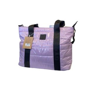 Bolso Cartera De Mano Acolchado Brillante