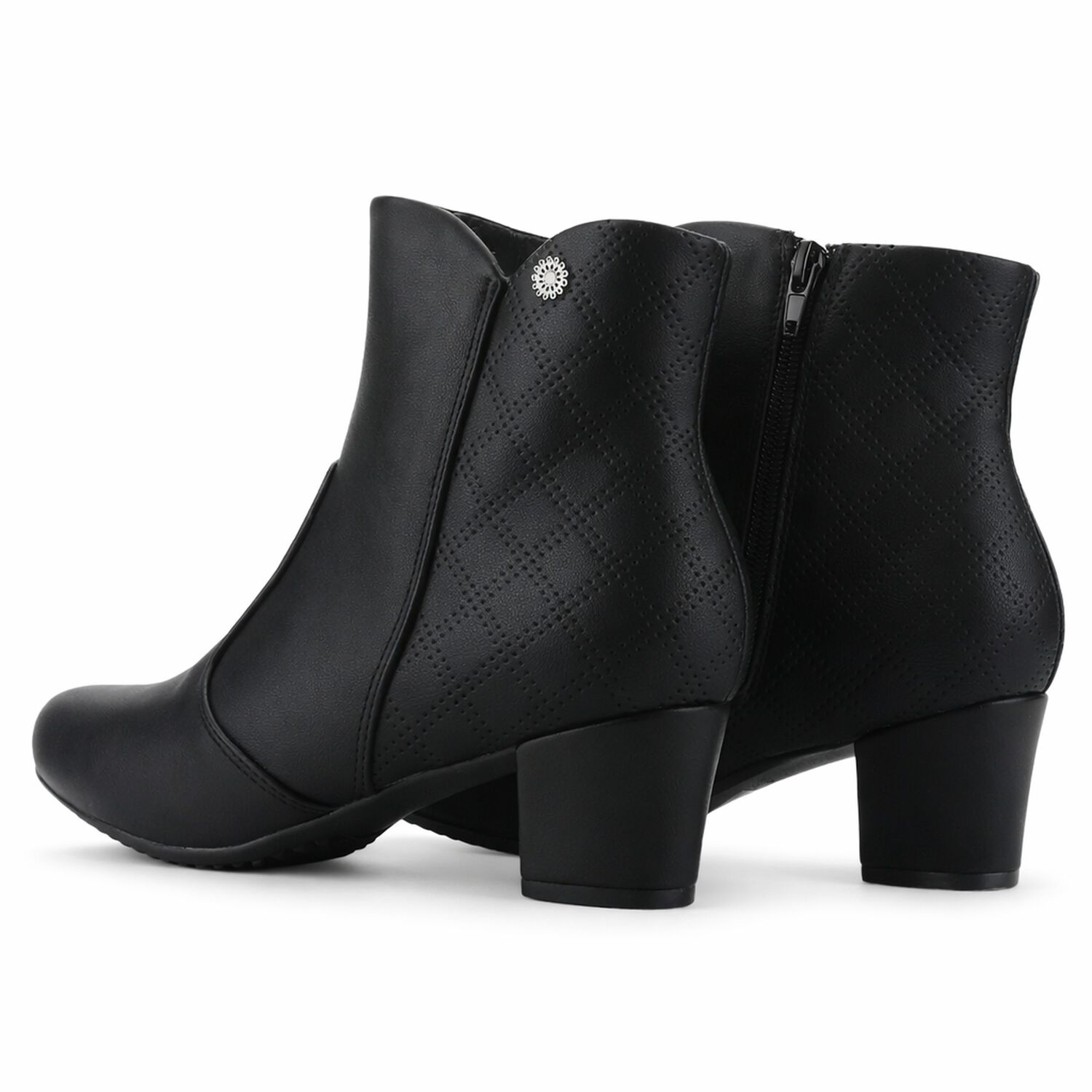 Botin Negro Mujer Casual Chalada Flexib image number 5.0