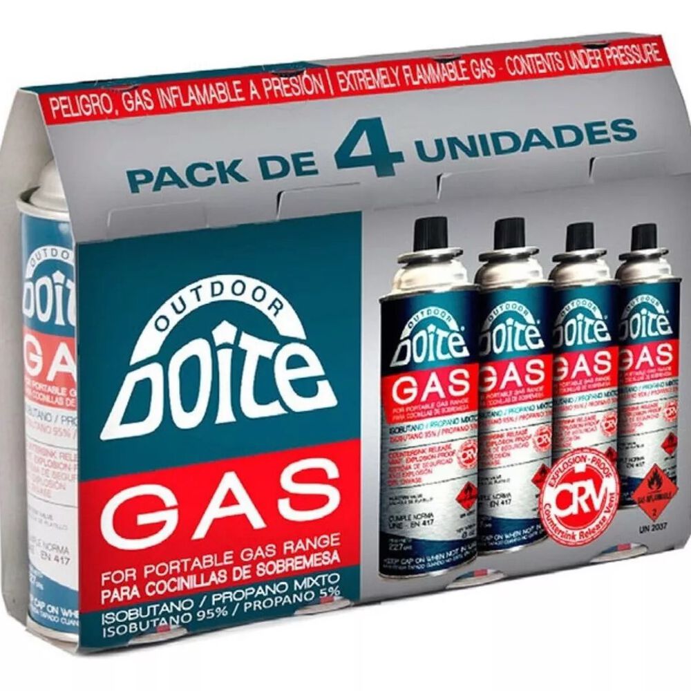 Pack Cocinilla Astra Con 4 Gas 227 Rs Rojo Doite image number 3.0