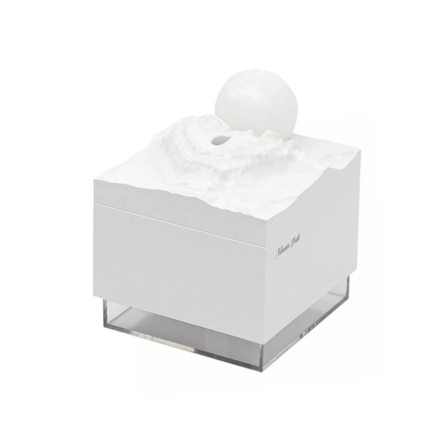 Humidificador Purificador De Aire Dise&ntilde;o Luna Blanca image number 0.0
