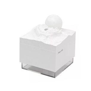 Humidificador Purificador De Aire Dise&ntilde;o Luna Blanca