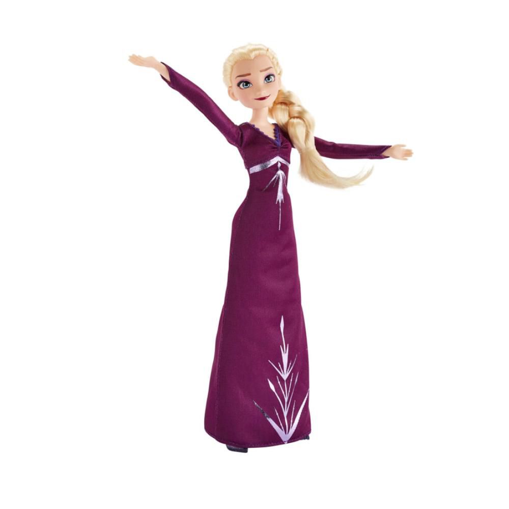 Muñeca Frozen Frozen 2 Vestidos Reales Elsa image number 1.0