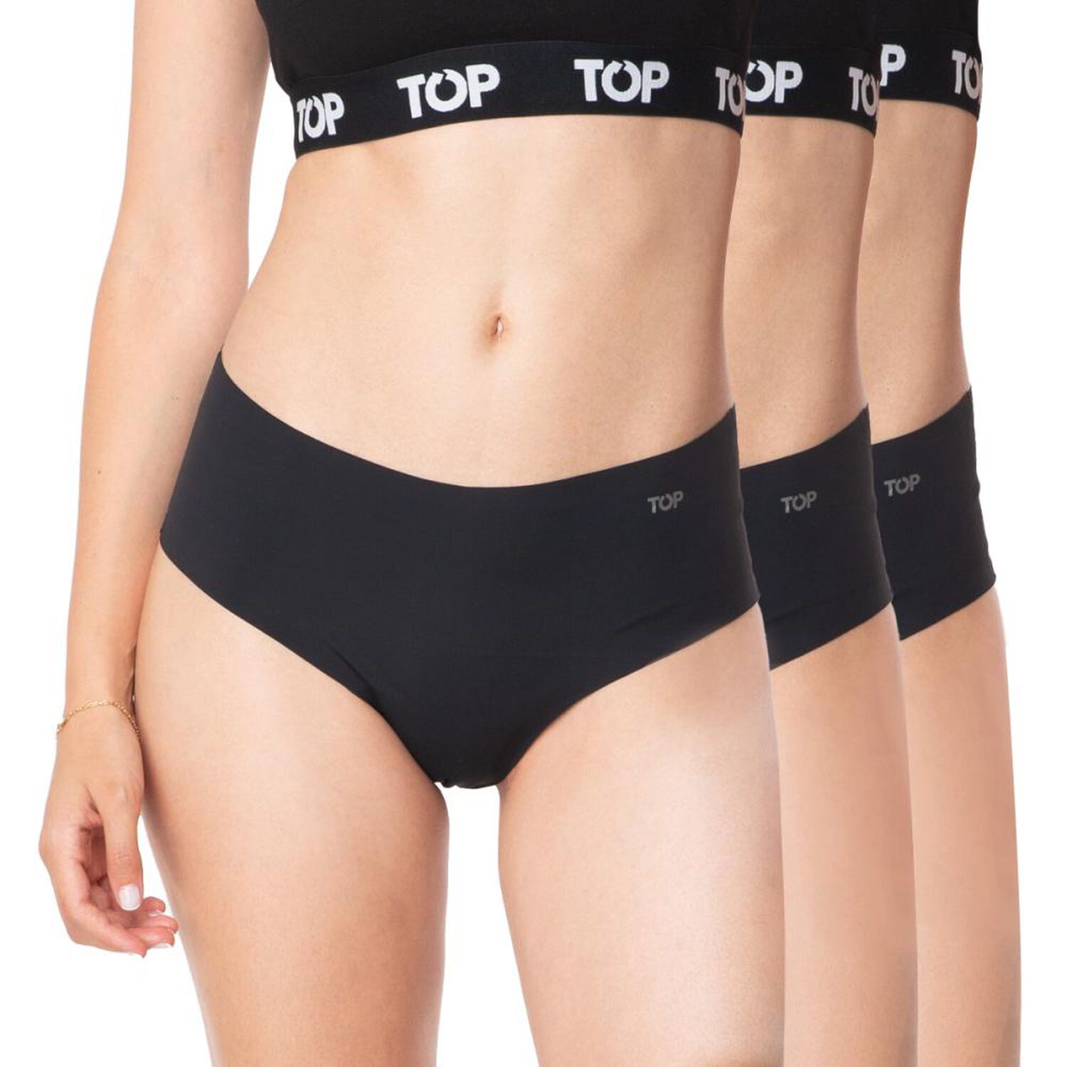 Pack Pantaleta Mujer Top / 3 Piezas image number 0.0