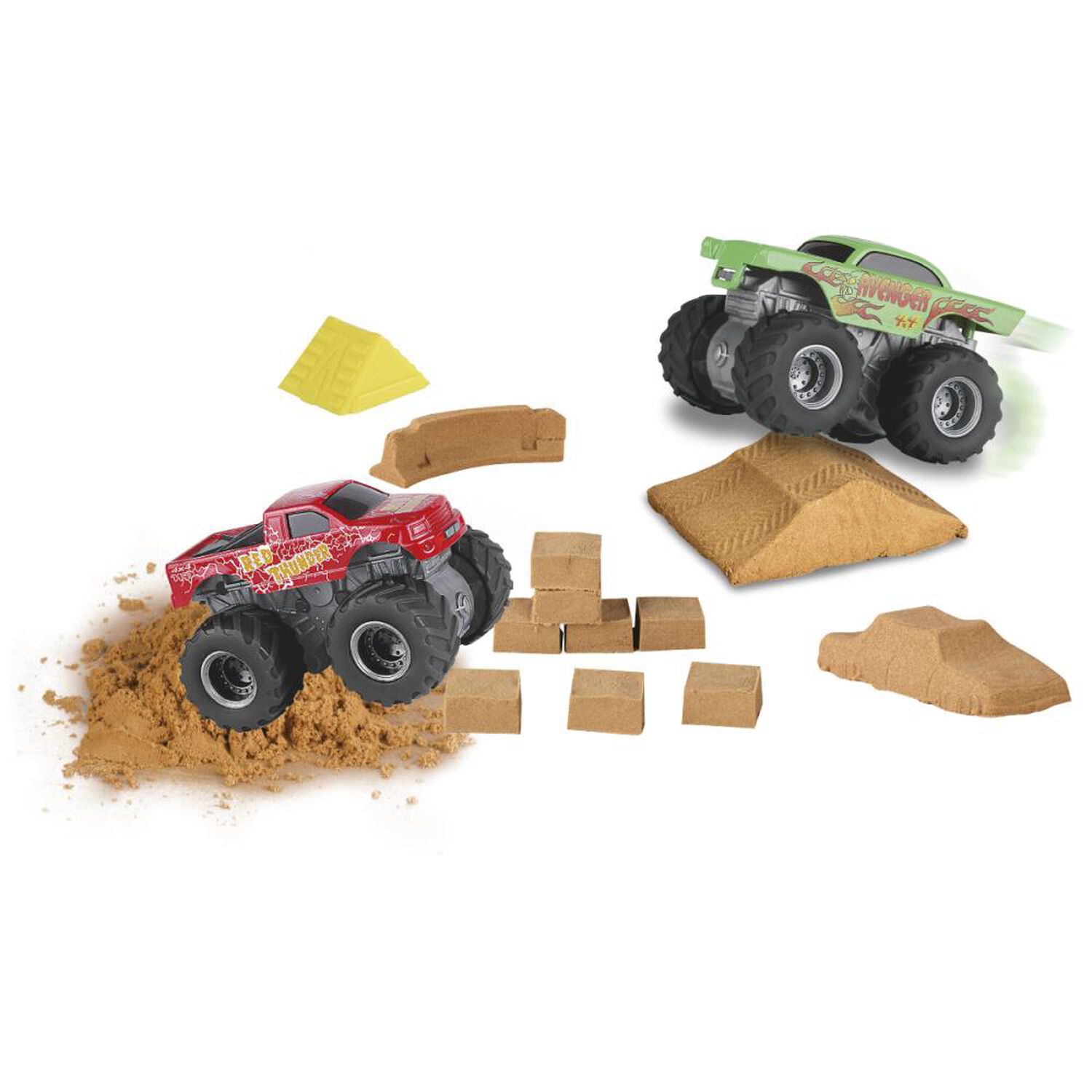 Auto De Juguete Ultrax Monster Friction Set Arena image number 0.0