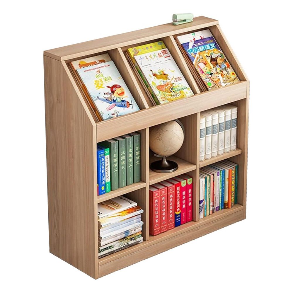 Estantería Infantil Organizador 3 Niveles Color Marrón Claro image number 0.0