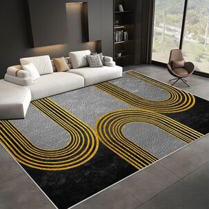 Alfombras Lisas Con Dise&ntilde;os Efecto 3d 200x240 Cm Md07