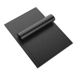 Set 2 L&aacute;minas Antiadherente Parrillas Reutilizable Negro