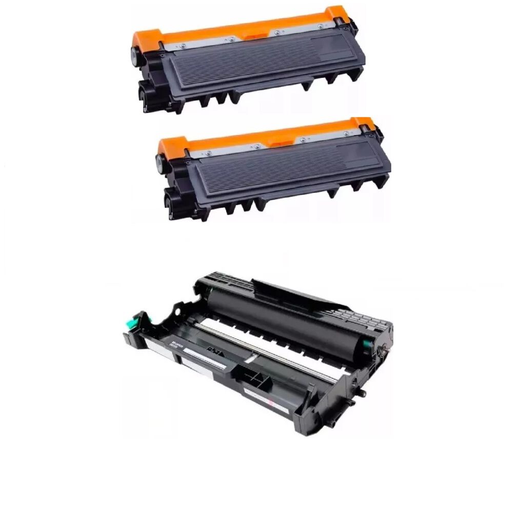 Pack 2 Toner Tn-2370 + Dr-2340 L2320 L2520 L2720 image number 1.0