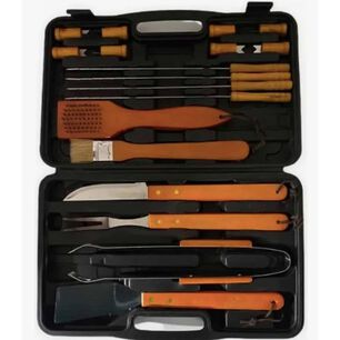 Set Parrilleros Asado Maleta 18 Piezas