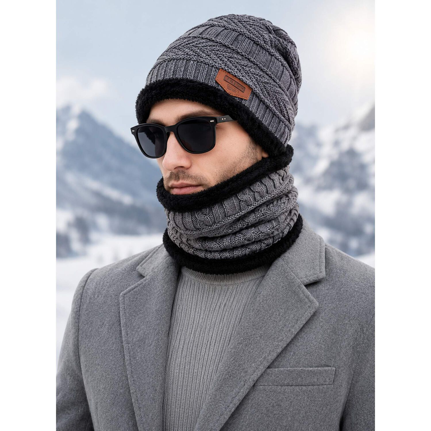 Pack Gorro Y Cuello Polar + Guatero Invierno Unisex image number 12.0