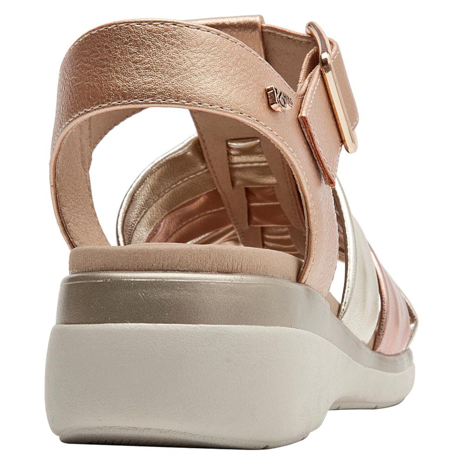 Sandalia Mujer 16 Horas 16m0494 Oro image number 4.0