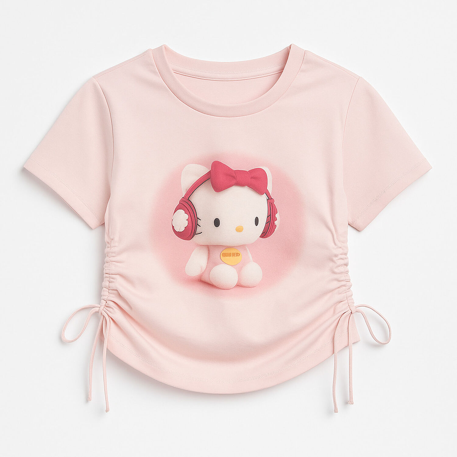 Polera Infantil Rosada Estampado Personaje image number 0.0