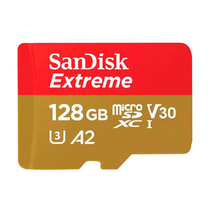 Tarjeta De Memoria Microsd Sandisk 128gb + Adaptador 190mb/s