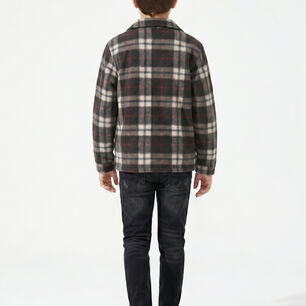 Camisa Ni&ntilde;o Polar Cuadros Tipo Le Ador Invierno