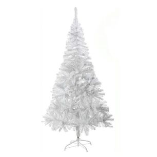 &Aacute;rbol Navide&ntilde;o Blanco 2.10 Cm Artificial Frondoso