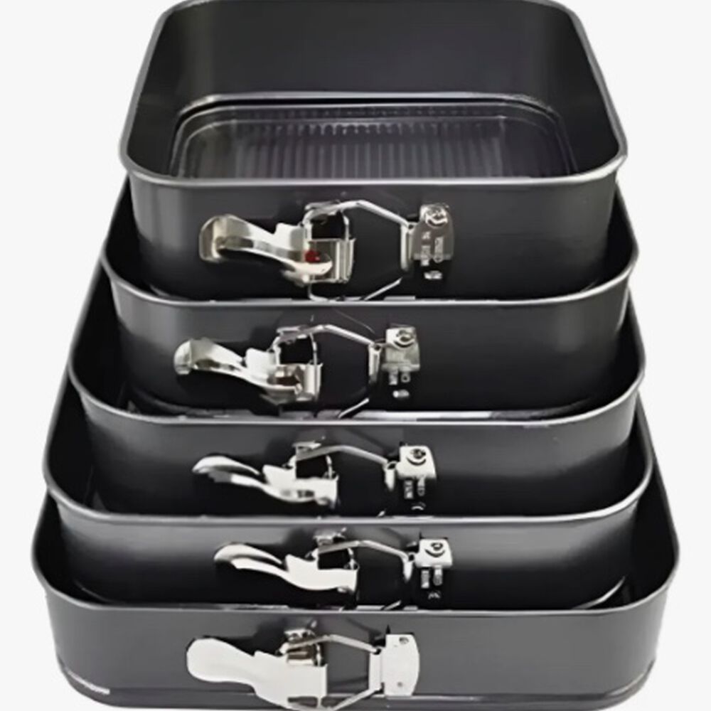 5 Molde Cuadrado Antiadherente Desmontable image number 0.0