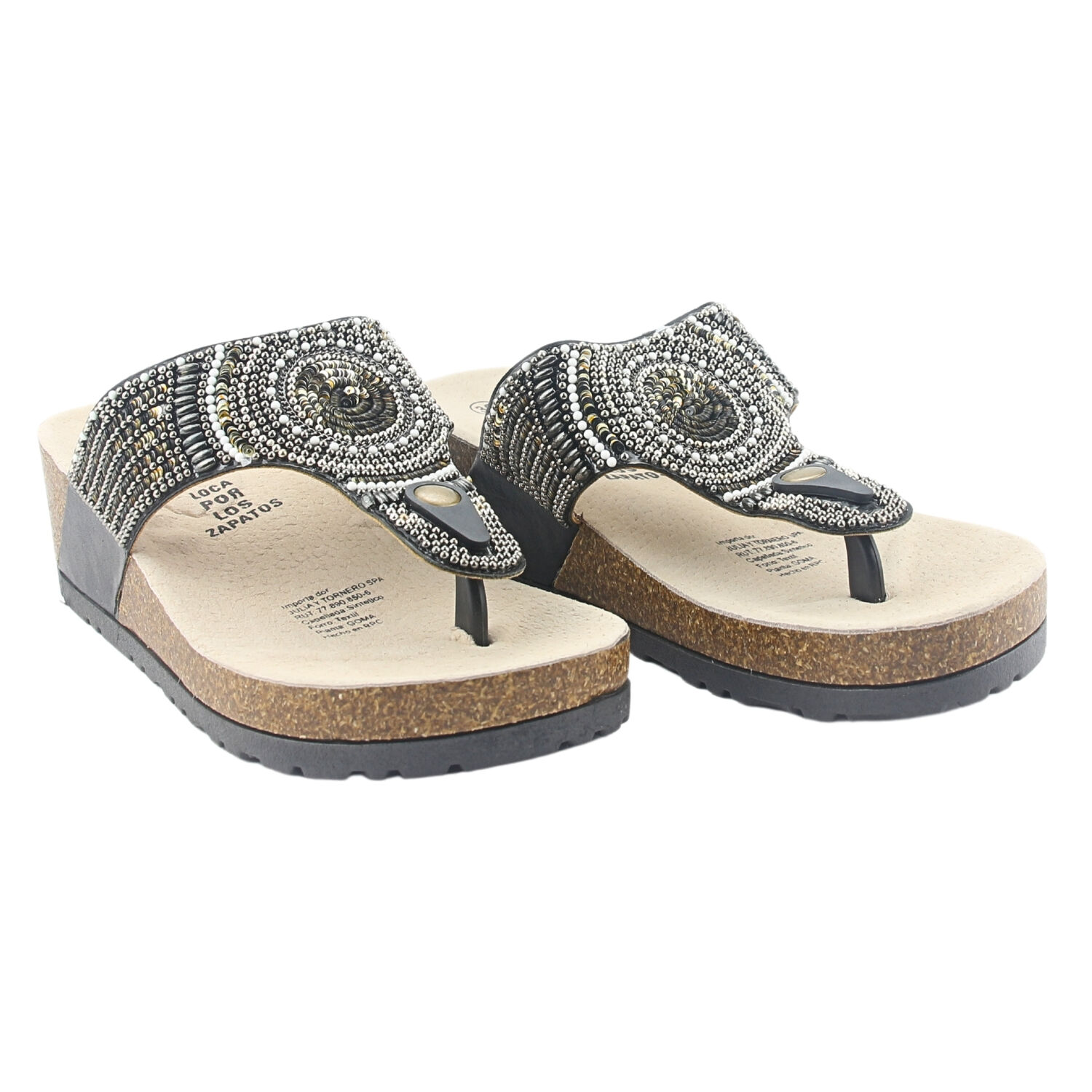 Sandalia Chalada Mujer Doit-10 Negro Casual image number 5.0