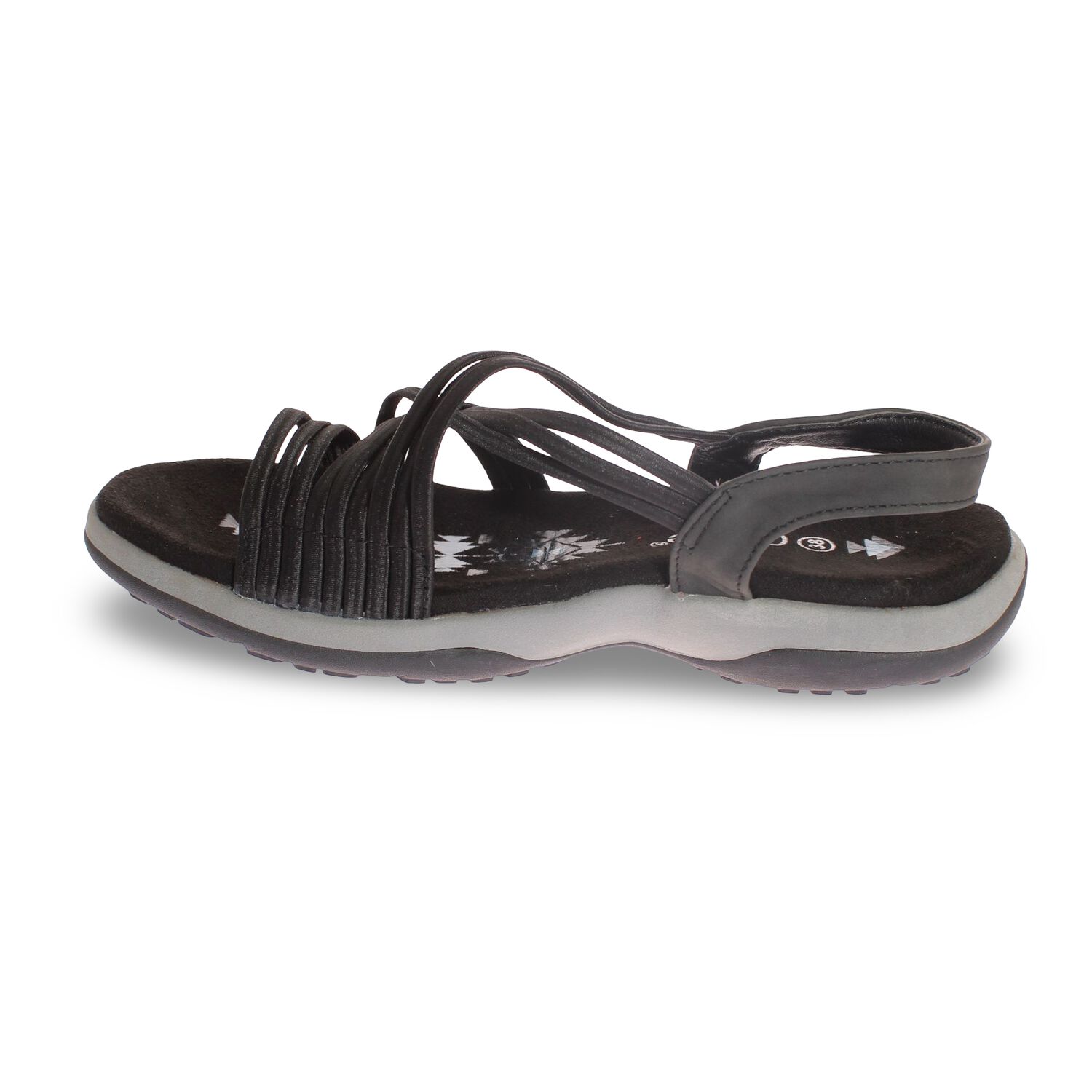 Sandalia Confort Negro V&iacute;a Franca Art. 5kd54black image number 3.0