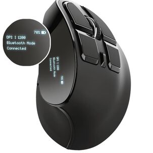 Mouse Ergonomico Profesional Trust Voxx Bluetooth Recargable