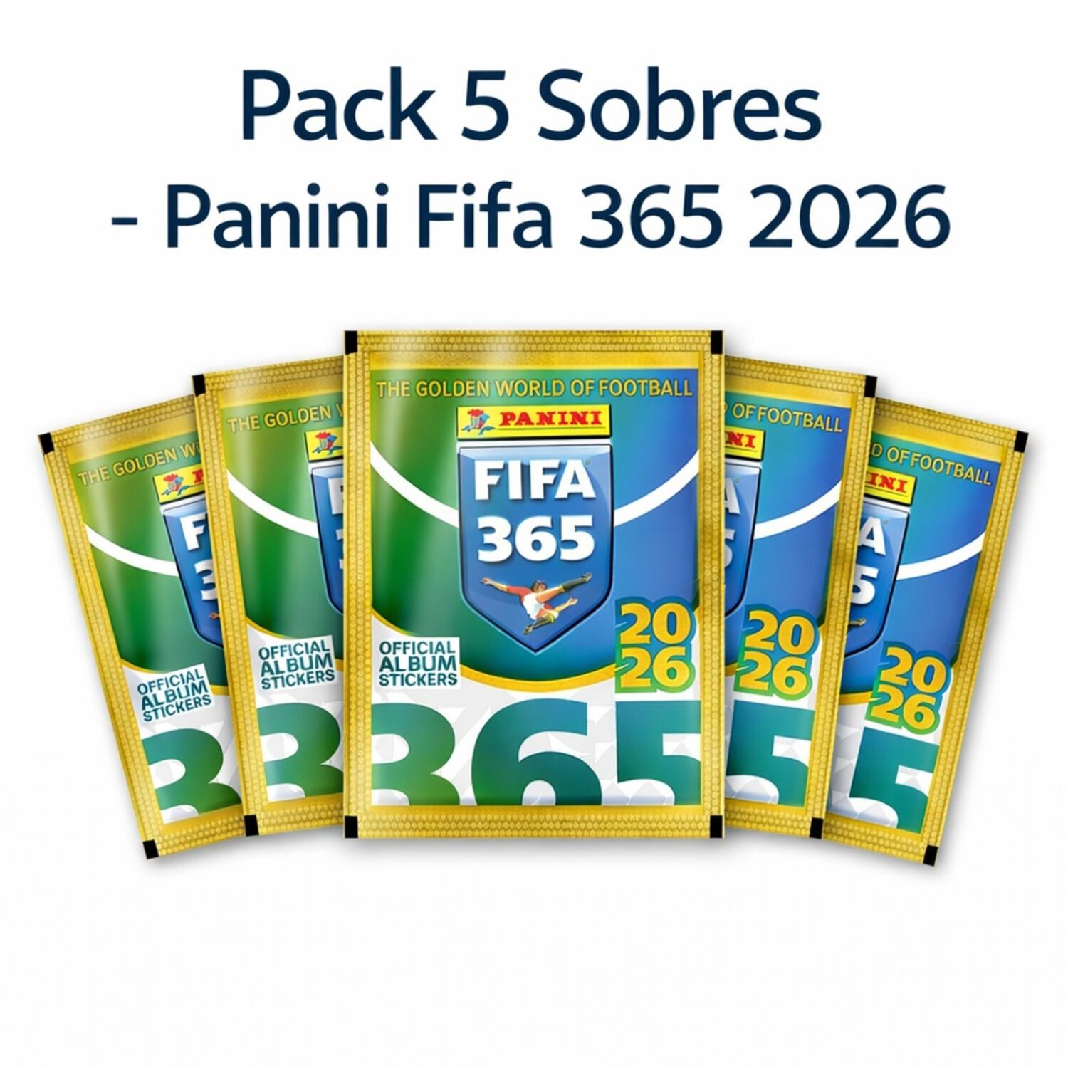 Pack 5 Sobres - Panini Fifa 365 2026 image number 2.0