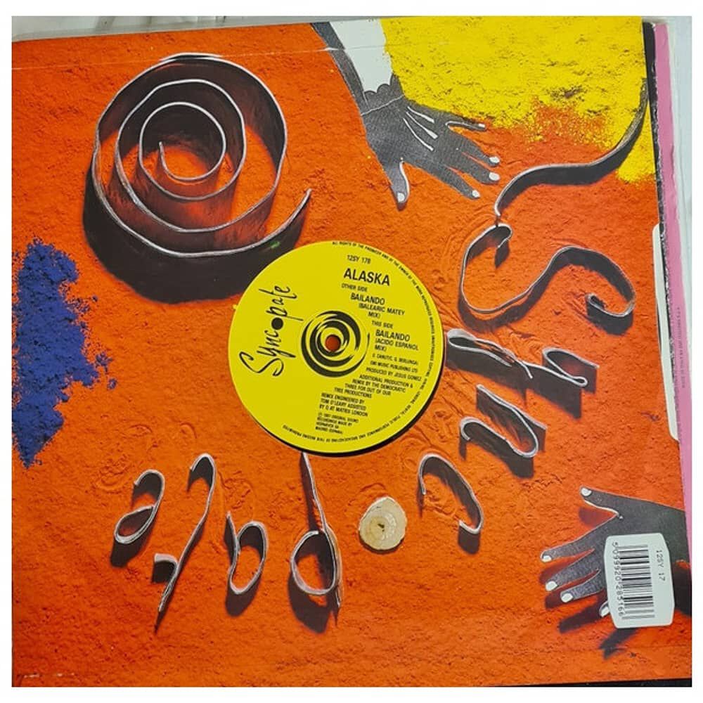 Alaska - Bailando | 12" Maxi Single Usado image number 1.0