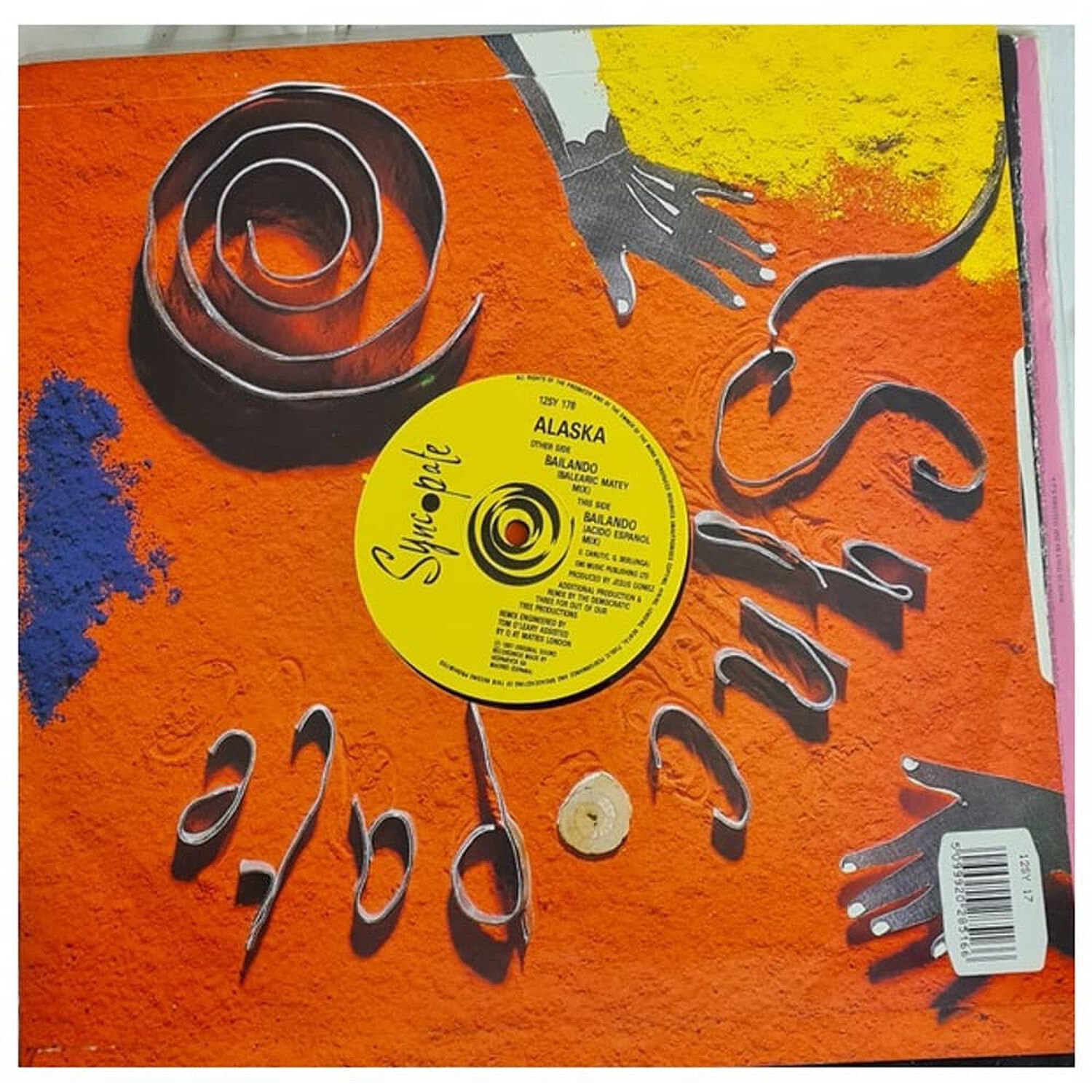 Alaska - Bailando | 12" Maxi Single Usado image number 1.0