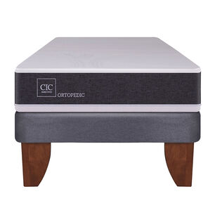 Cama Europea Cic New Ortopedic / 1 Plaza / Base Normal