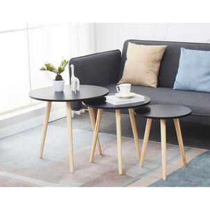 Mesa De Centro Casaideal Trimesa Gama