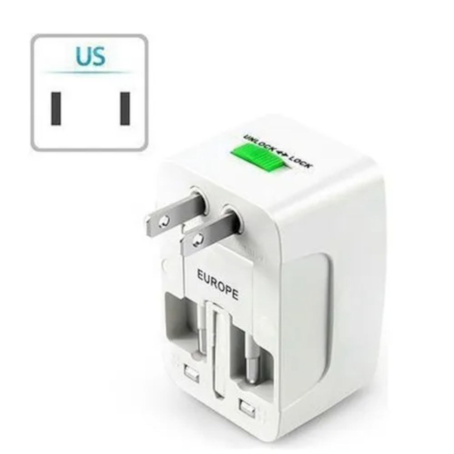 Adaptador De Corriente Universal Para Viaje (4en1) 110v/220v image number 6.0