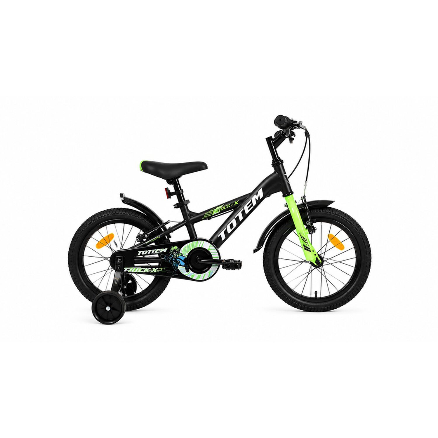 Bicicleta Totem Infantil Aro 16 Rock-x Color Negro image number 0.0
