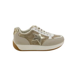 Zapatilla Urbana Mujer New Walk Lrw-043 Beige
