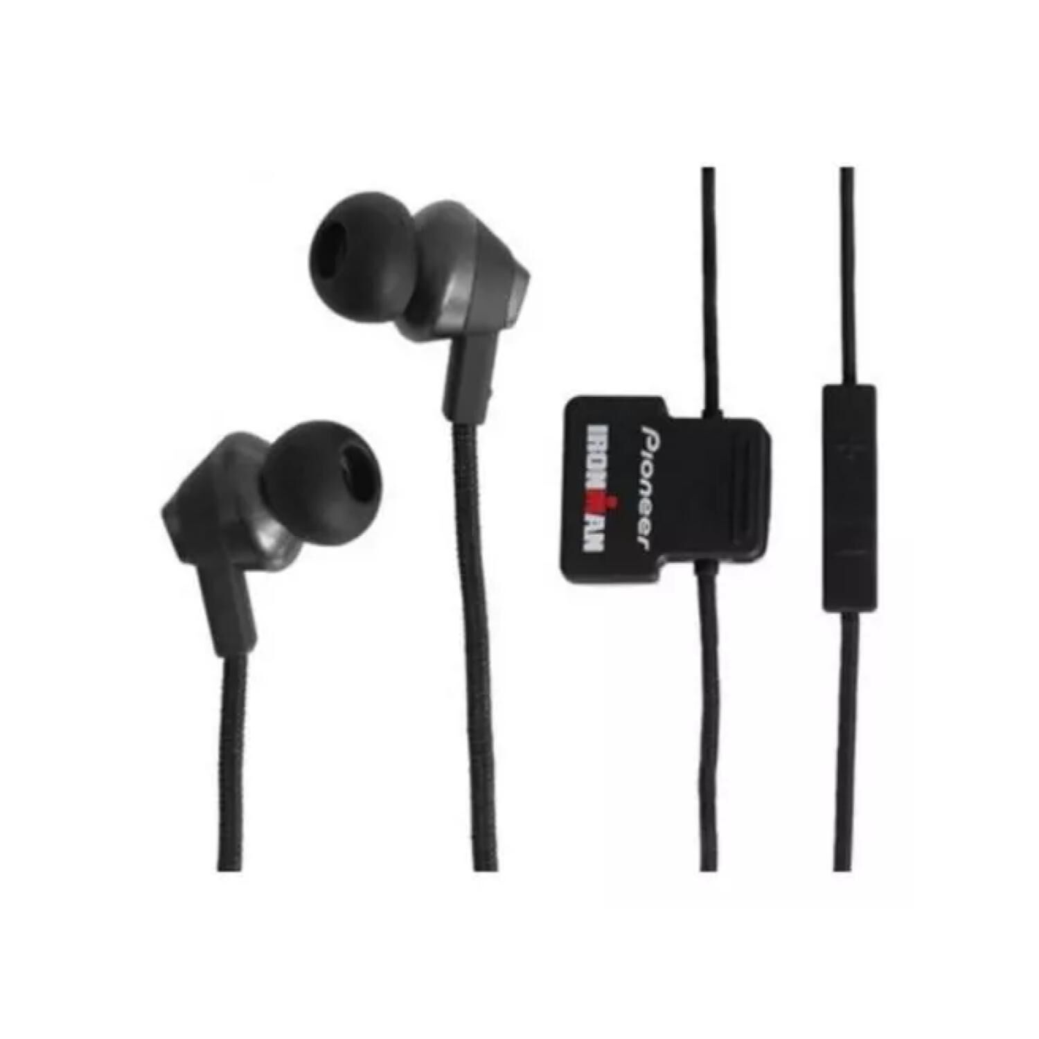 Audifonos Bluetooth Inear Deportivos Negro Ironman Pioneer image number 2.0