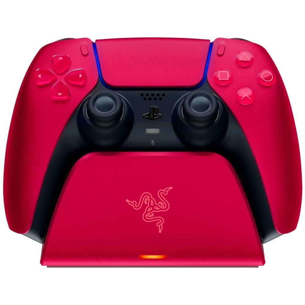 Base De Carga R&aacute;pida Razer Para Control Ps5 Rojo image number 4.0