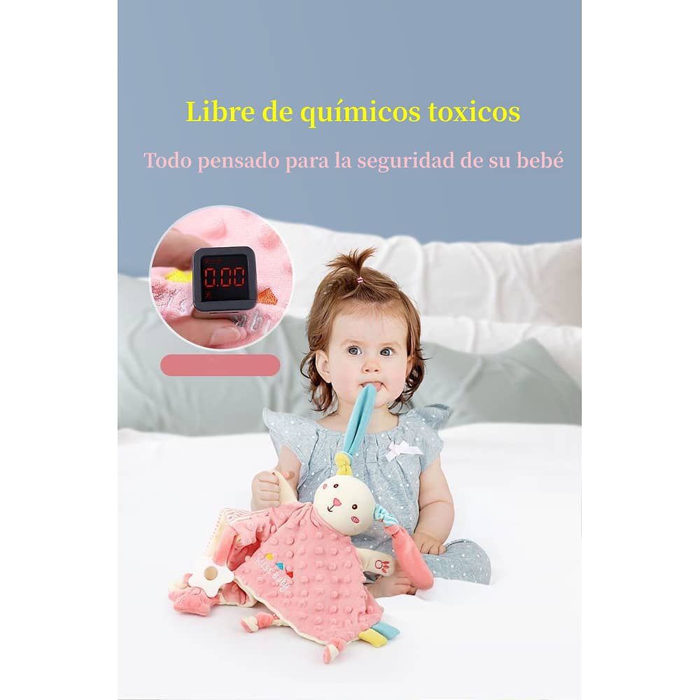 Peluche De Apego Sensorial Algod&oacute;n Zimba Lubabycas image number 6.0