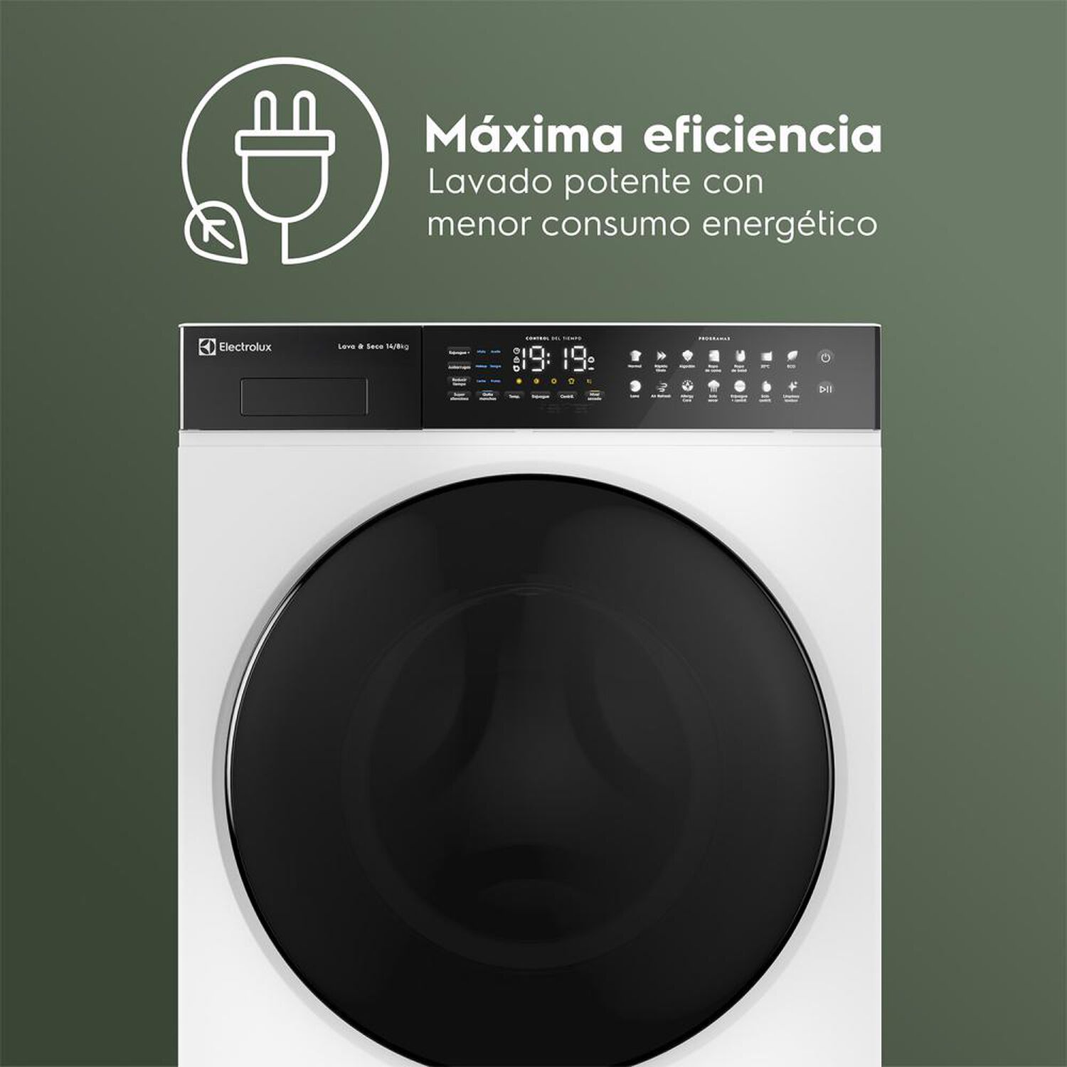 Lavadora Secadora Electrolux Eflwd12w / 14 Kilos / 8 Kilos image number 13.0