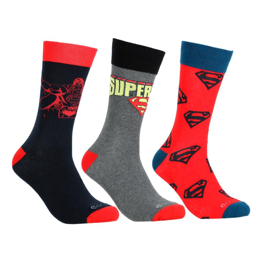 Pack Calcetines Calcetines Hombre Dc Comic / 3 Unidades